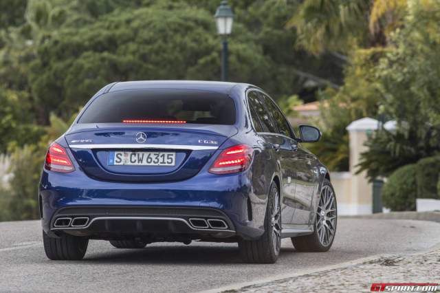 New Mercedes-AMG C63 S Rear